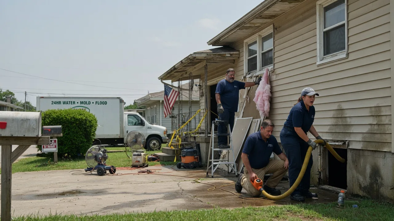 Water Damage Repair in Sarahsville, OH near me
